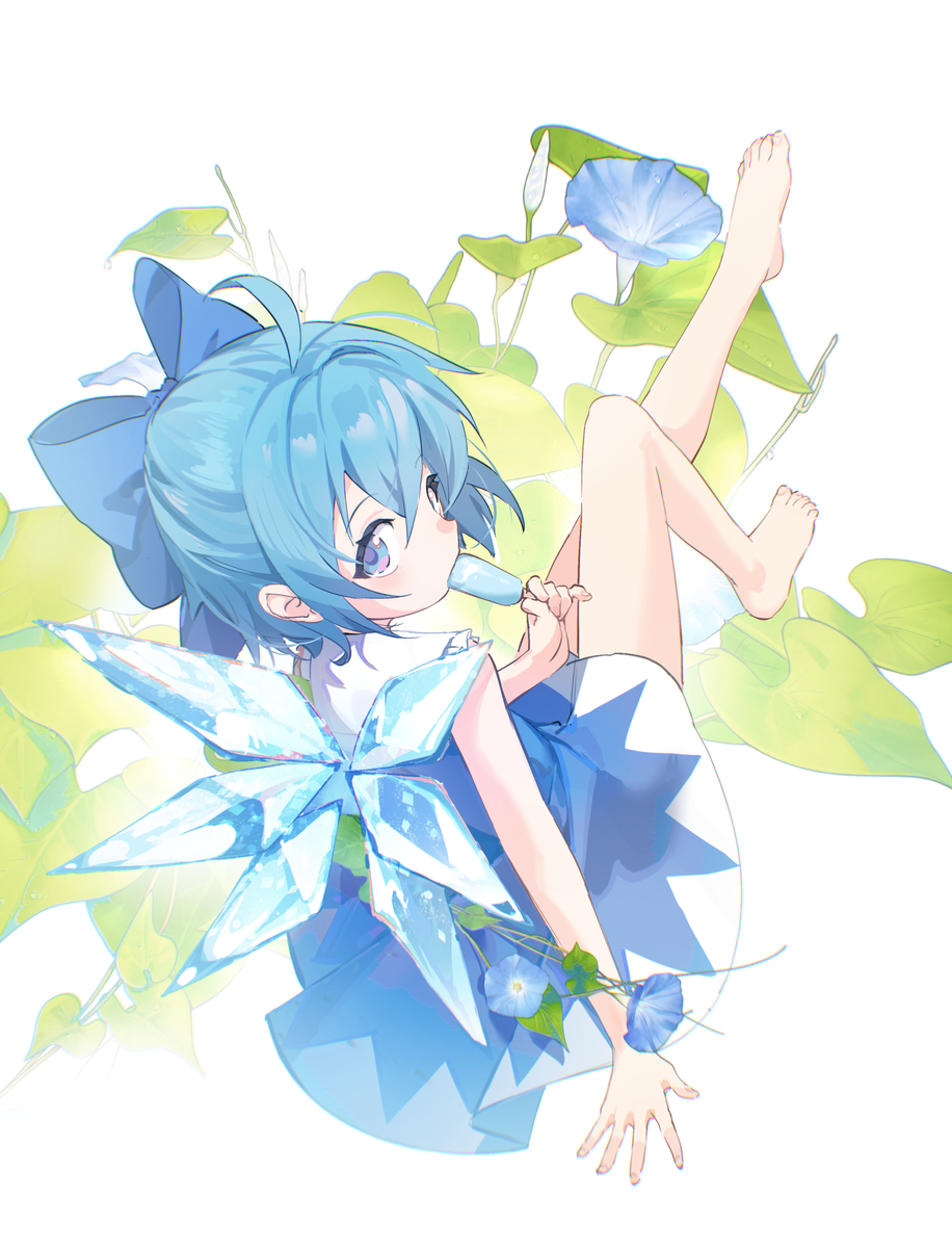 This is a pixiv picture whose title is チルノ.