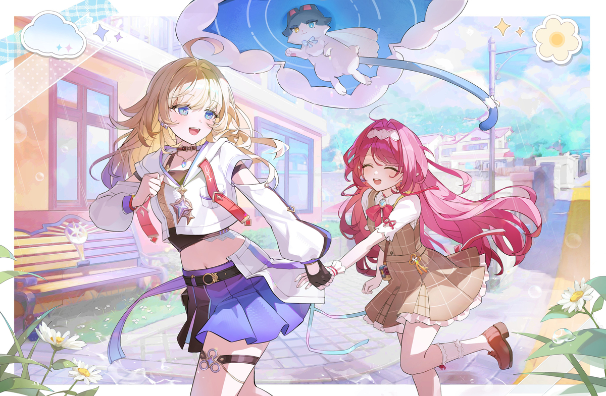 This is a pixiv picture whose title is 崩壊ネクサスアニマ.