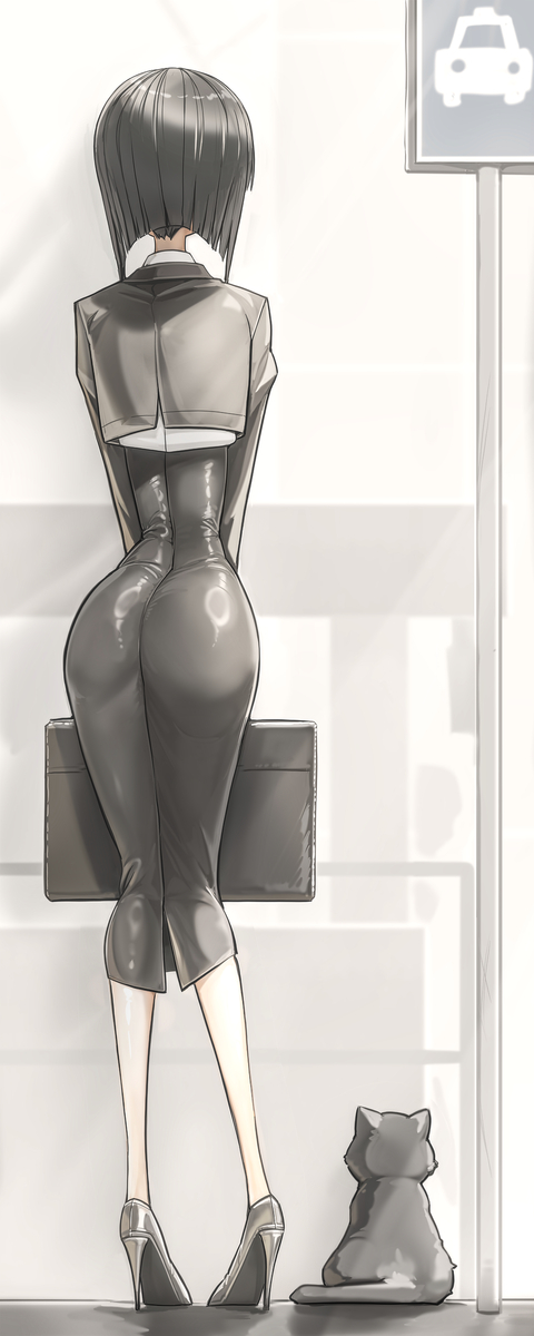 This is a pixiv picture whose title is タクシー.
