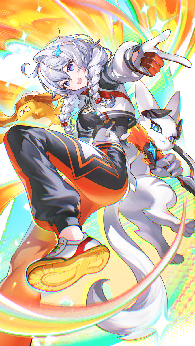 This is a pixiv picture whose title is 💫.