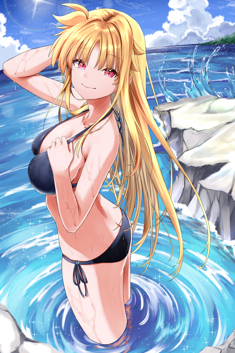 This is a pixiv picture whose title is フェイト.