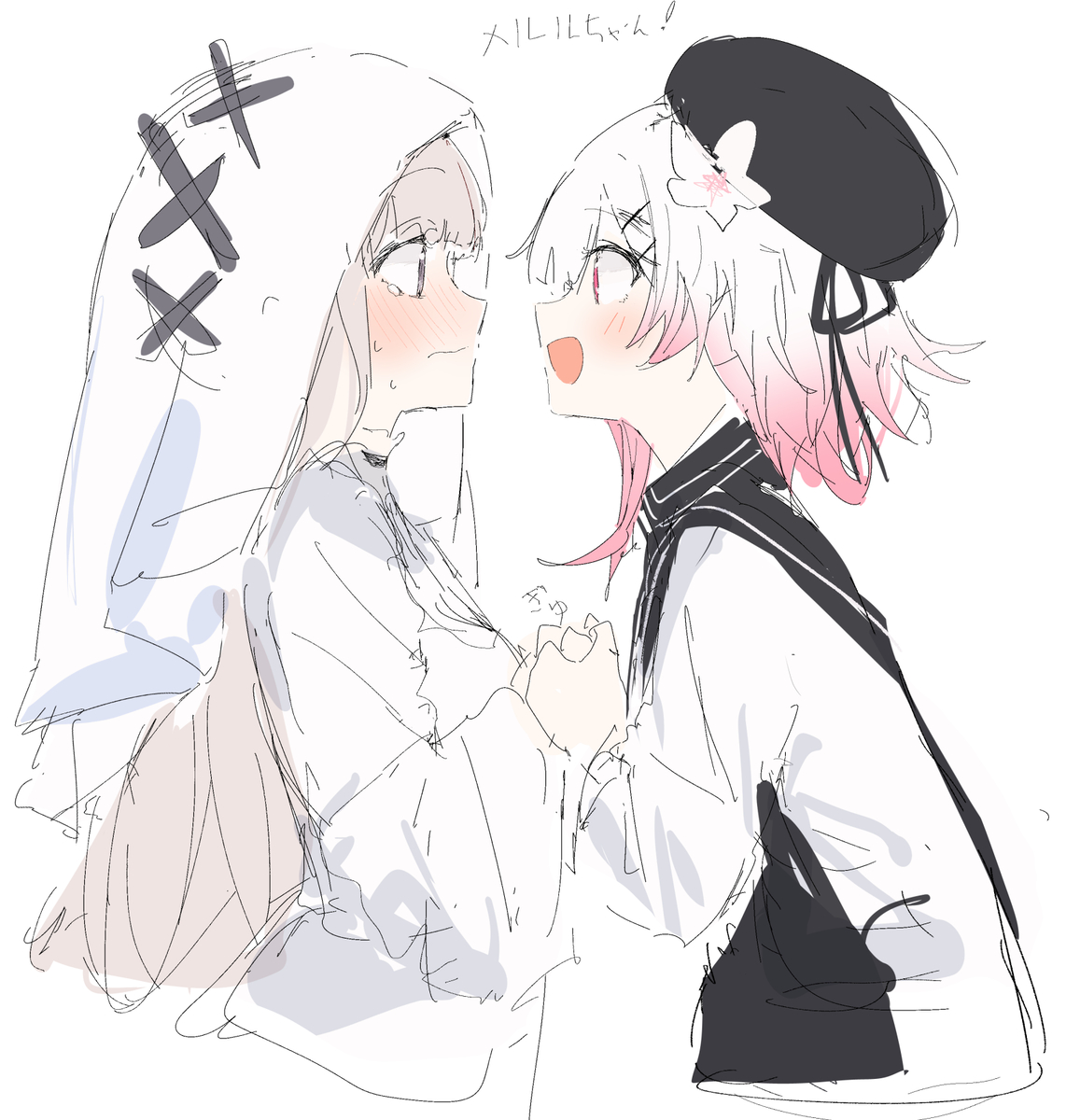 This is a pixiv picture whose title is 無題.