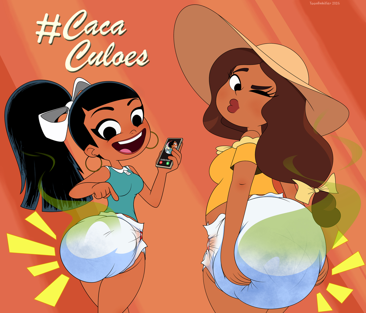 This is a pixiv picture whose title is Casey and Kristine.
