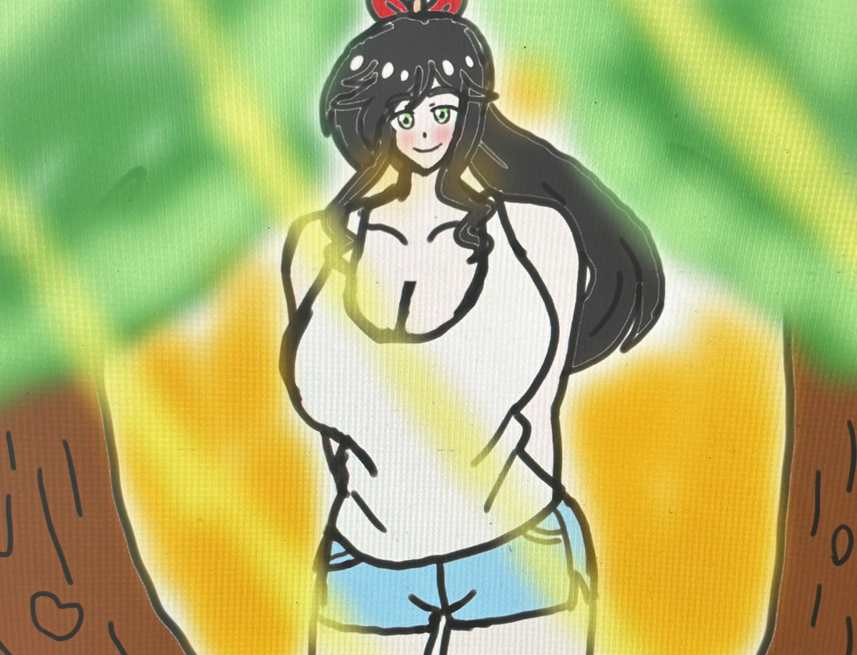 This is a pixiv picture whose title is 夏の光の綿花奈さん✨❤️✨.
