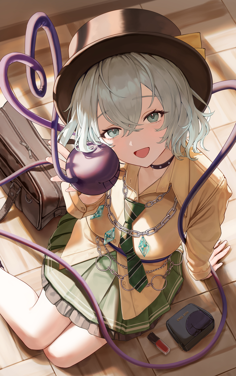 This is a pixiv picture whose title is JKこいし.