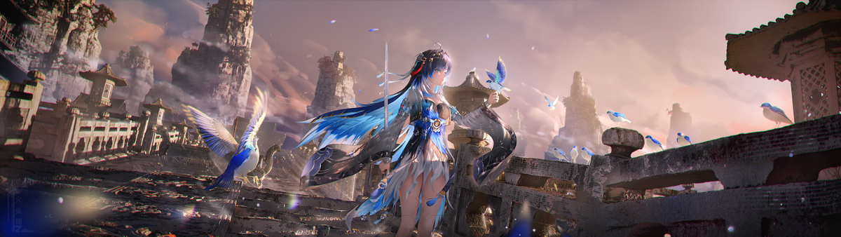 This is a pixiv picture whose title is yangyang.