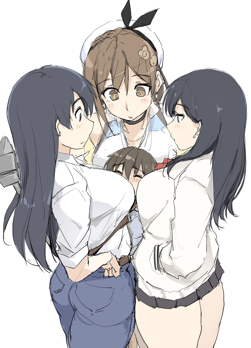 This is a pixiv picture whose title is 神々の戯れ.