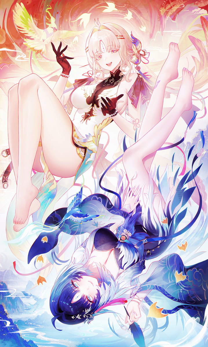 This is a pixiv picture whose title is 秧秧穗穗.
