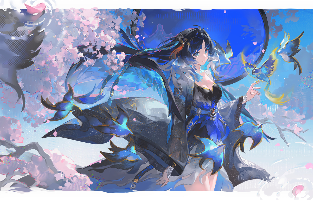 This is a pixiv picture whose title is 秧秧玄翎.