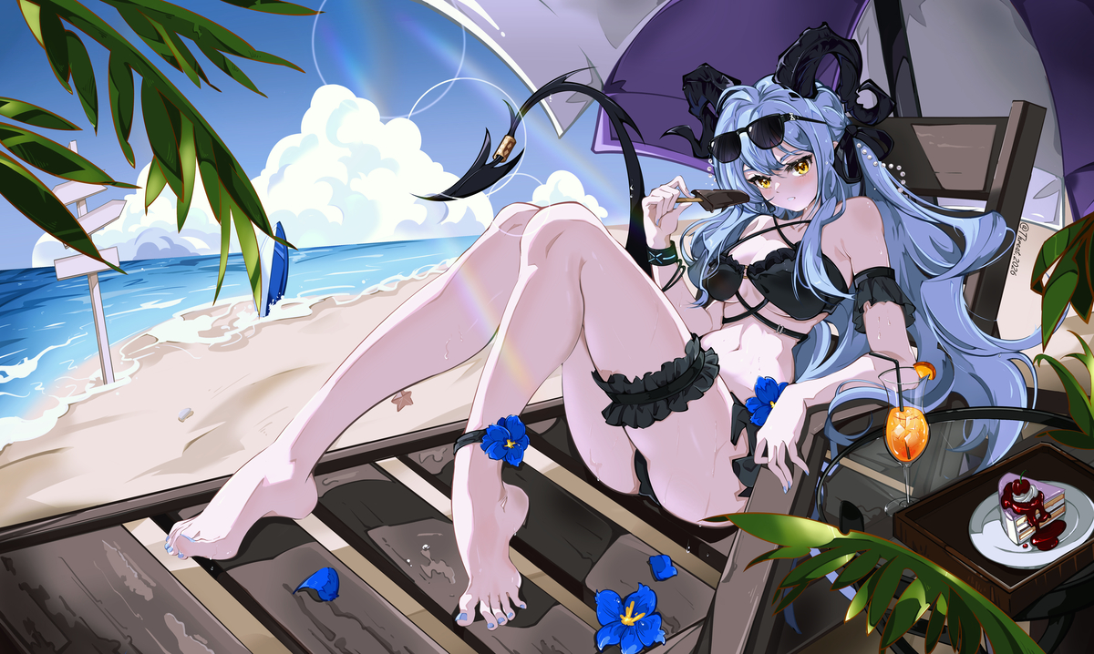 This is a pixiv picture whose title is 夏日限定小祥.