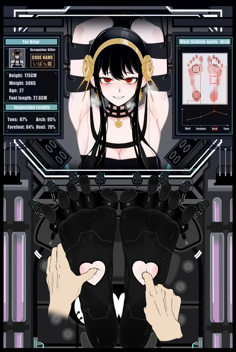 This is a pixiv picture whose title is 荆棘公主的挠痒拷问训练（全年龄）.