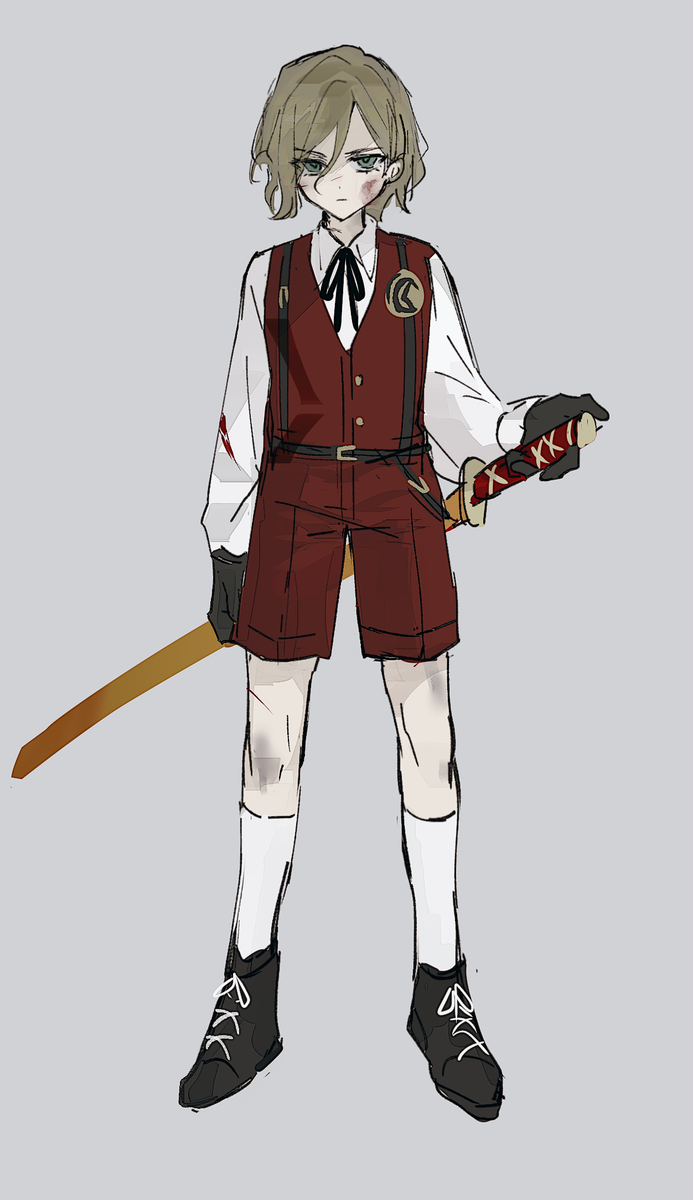 This is a pixiv picture whose title is 幼年.
