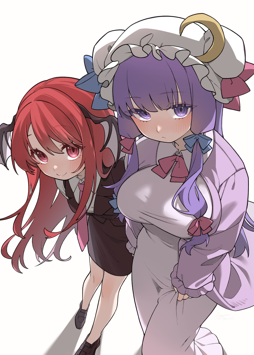 This is a pixiv picture whose title is こあとパチェ.
