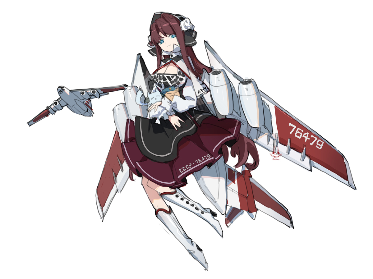 This is a pixiv picture whose title is 伊尔76.