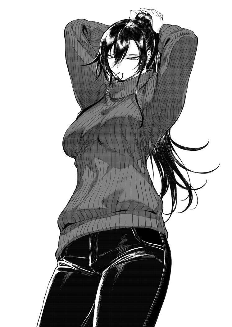 This is a pixiv picture whose title is 私服の神楽！.