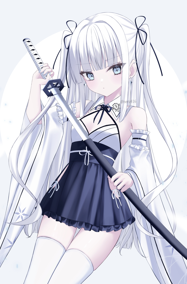 This is a pixiv picture whose title is ユキナ❄️.