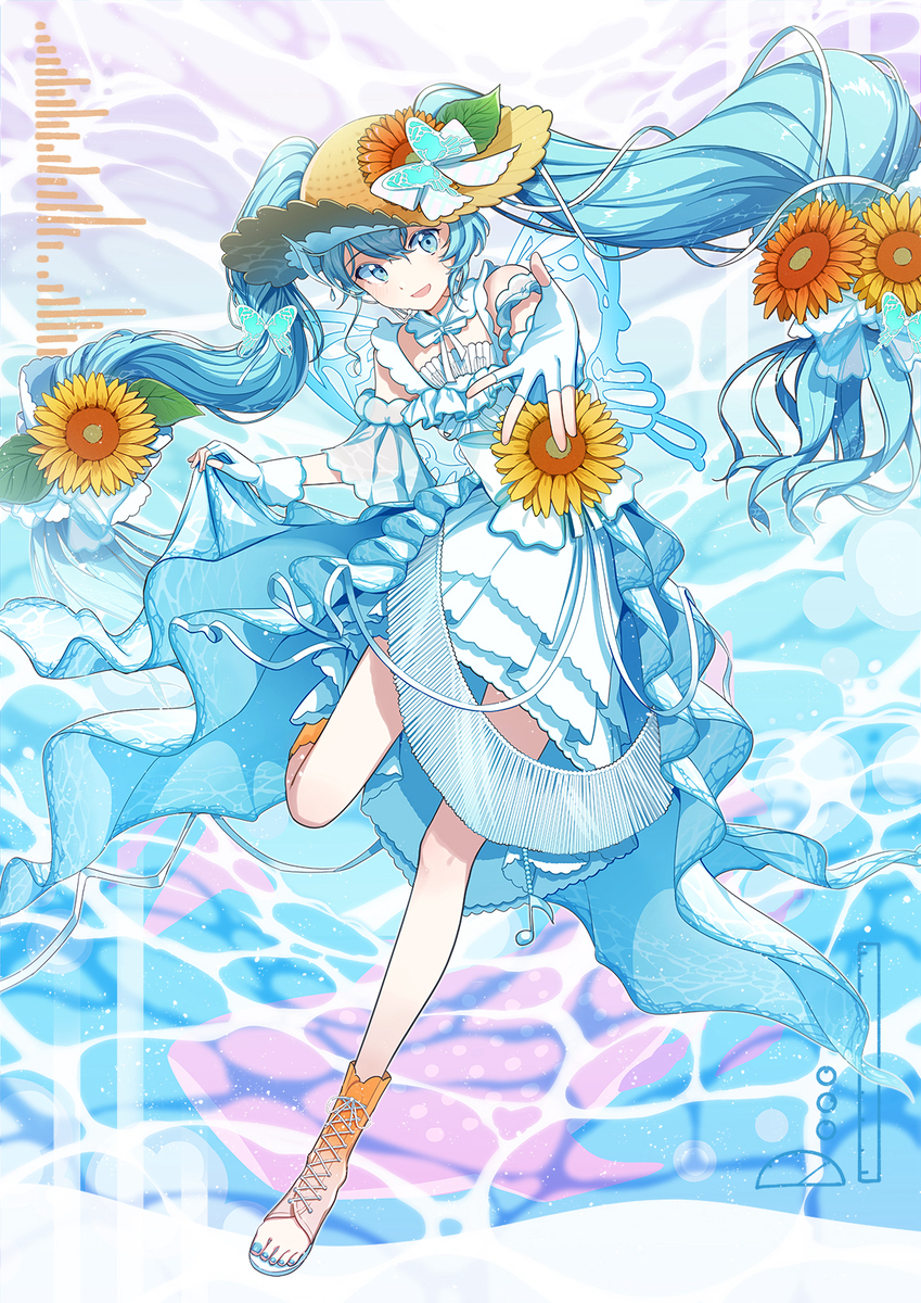 This is a pixiv picture whose title is マジカルさんか2026.