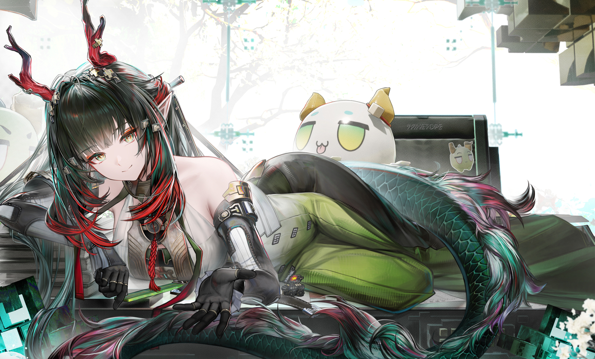 This is a pixiv picture whose title is 小庄的办公室很大.