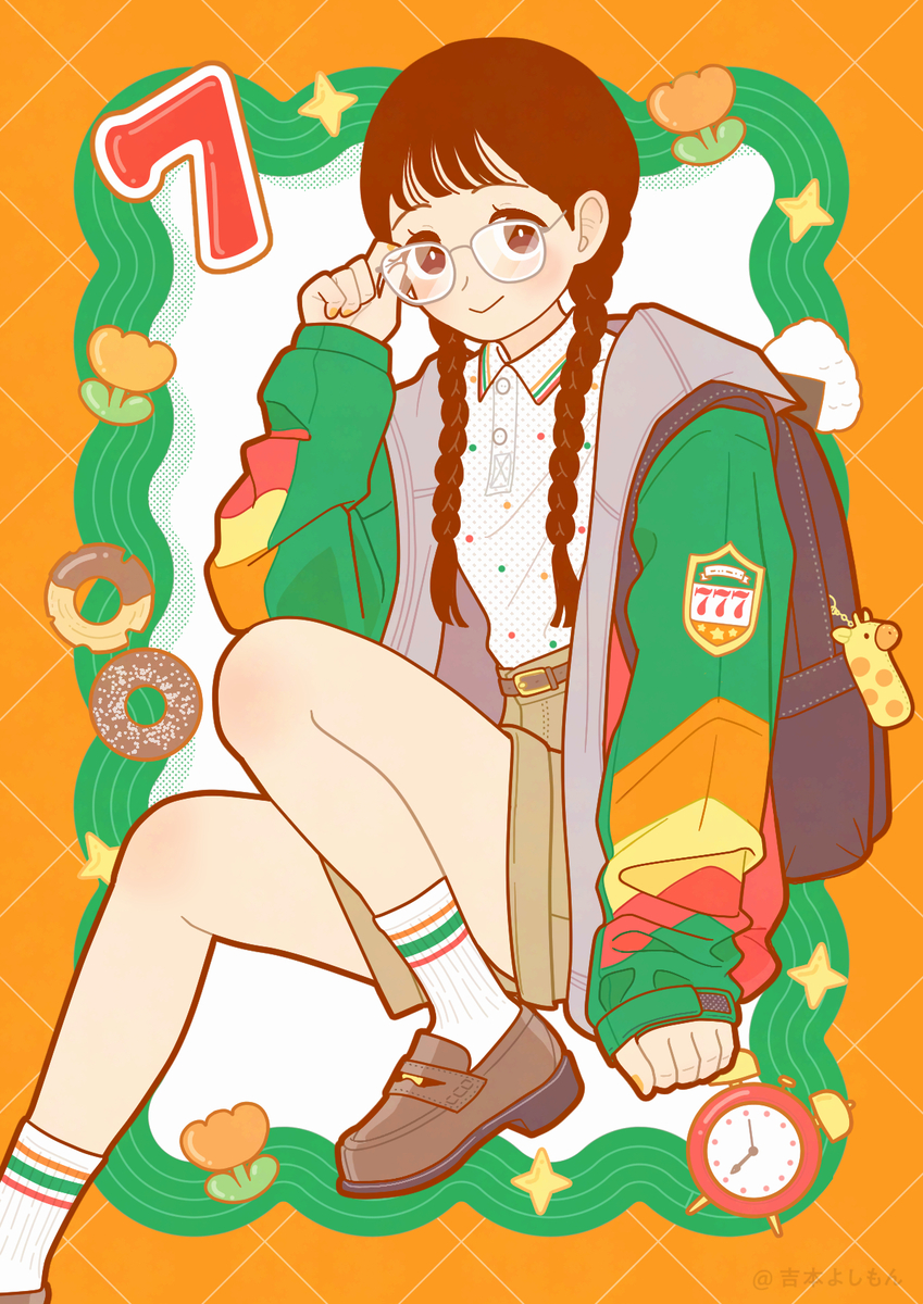This is a pixiv picture whose title is セブンイレブン靴下コーデ.