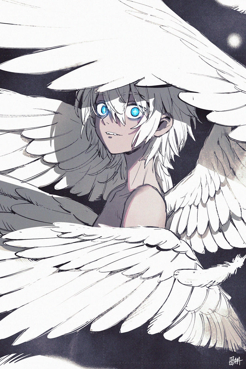 This is a pixiv picture whose title is WING.
