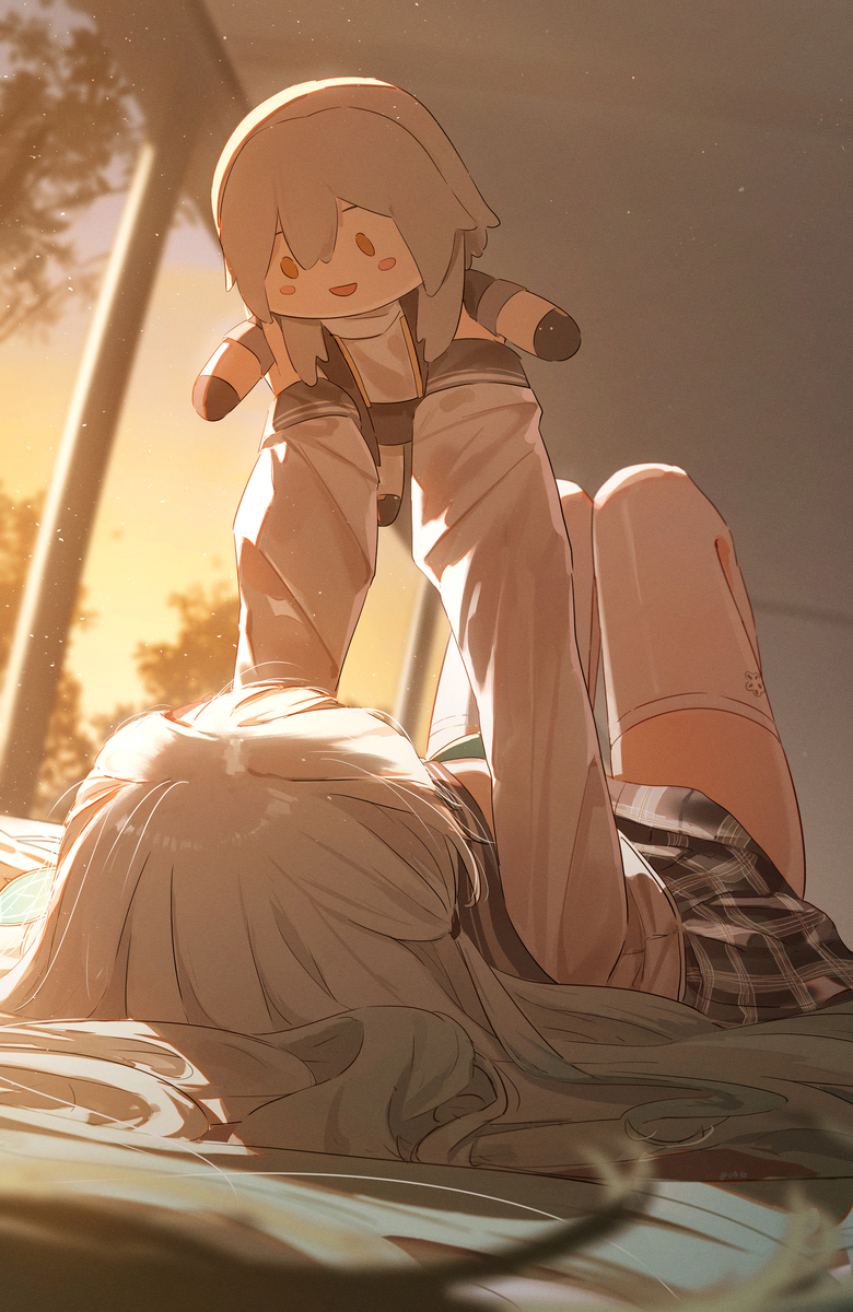 This is a pixiv picture whose title is 流萤.