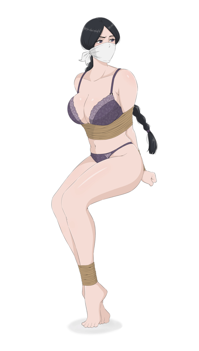 This is a pixiv picture whose title is COMMISSION: Unohana.