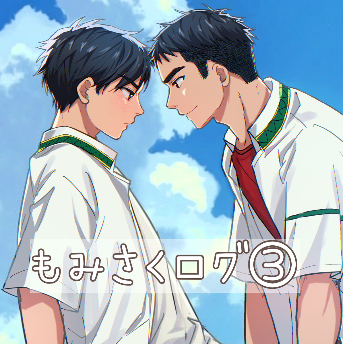This is a pixiv picture whose title is もみさくログ③.