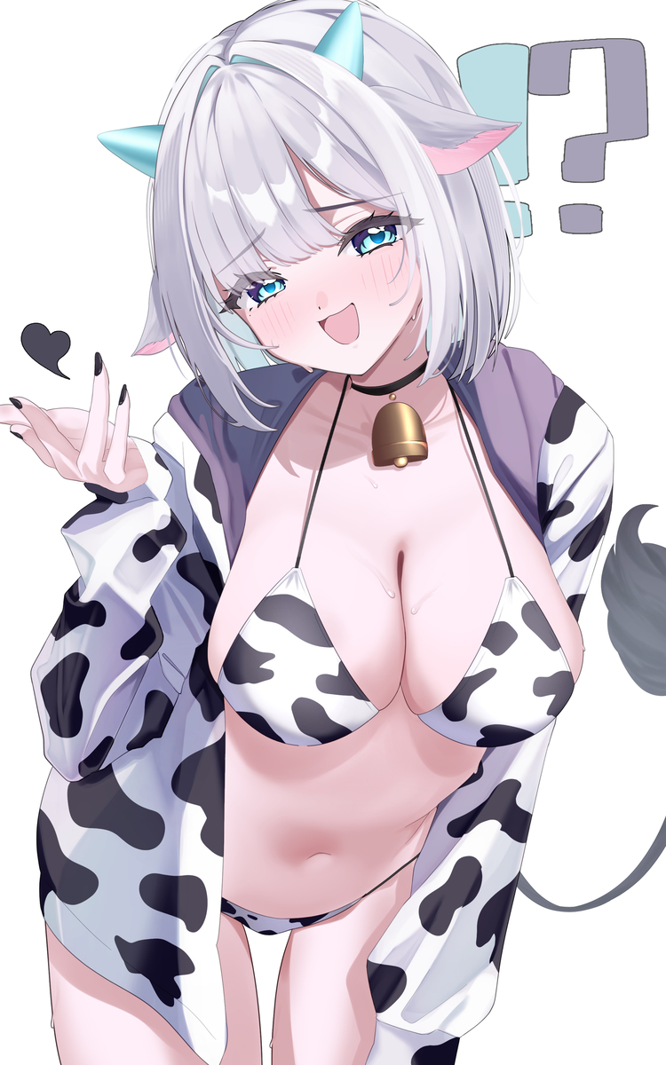 This is a pixiv picture whose title is 花芽すみれさん　丑みれ.