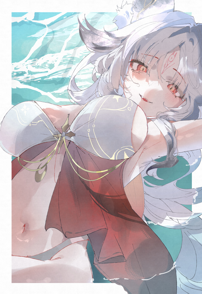 This is a pixiv picture whose title is 心.
