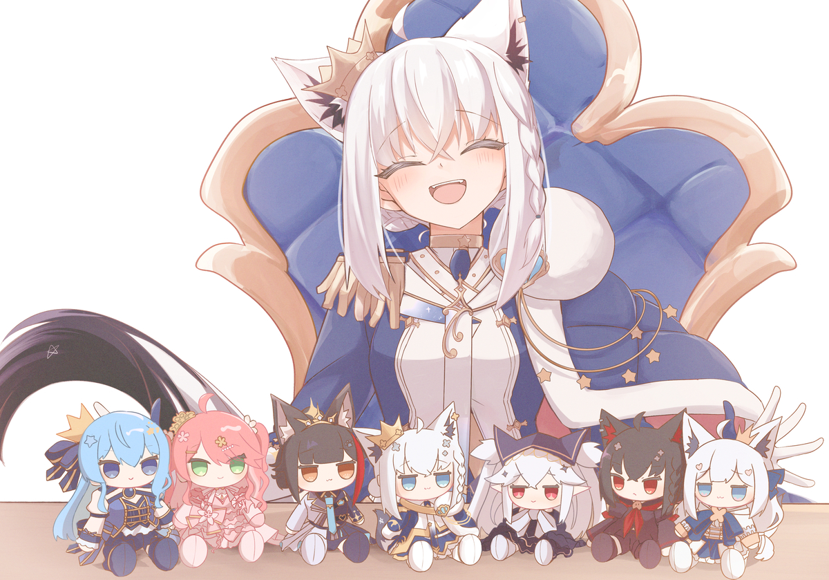 This is a pixiv picture whose title is 👑.