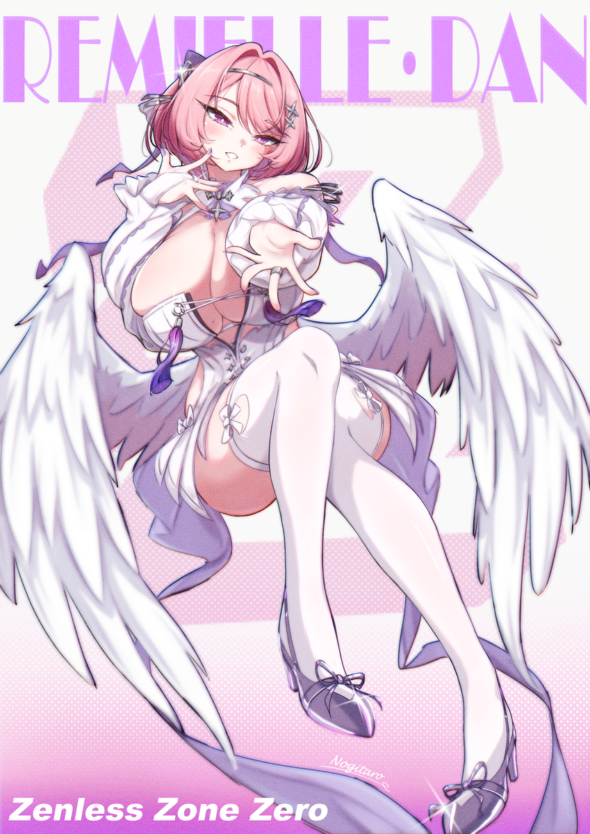 This is a pixiv picture whose title is 🩷レミエール・ダン💜.