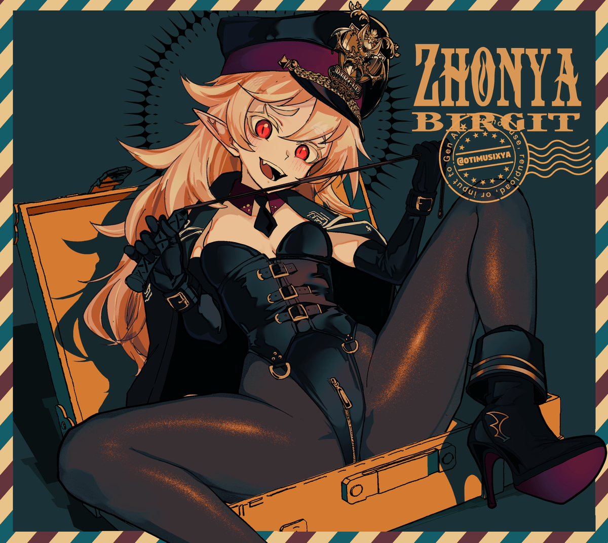 This is a pixiv picture whose title is ゾーニャ.
