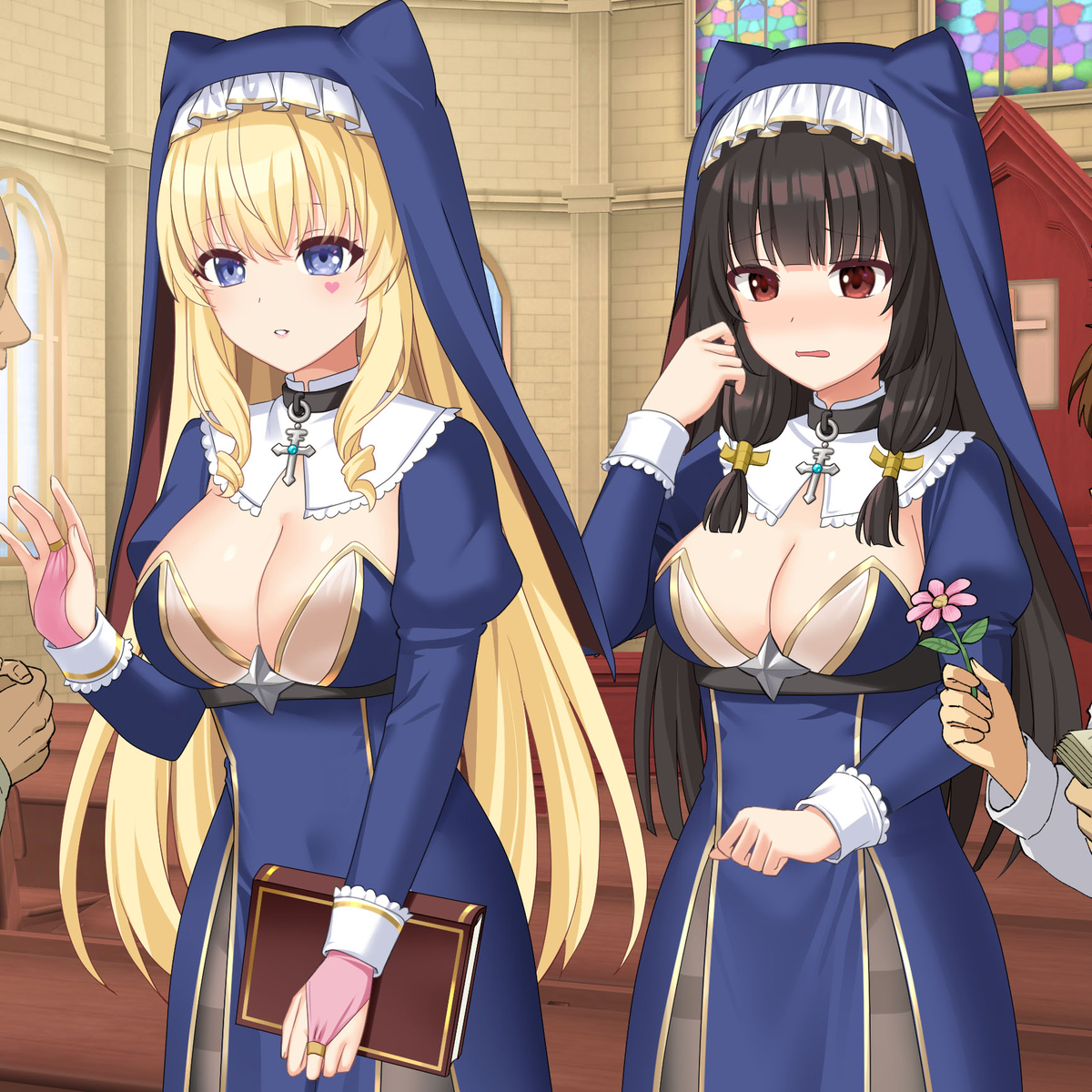 This is a pixiv picture whose title is 清楚なシスター.