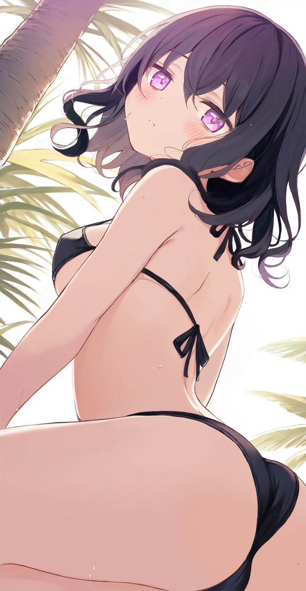 This is a pixiv picture whose title is 闇属性さんと陽の下.