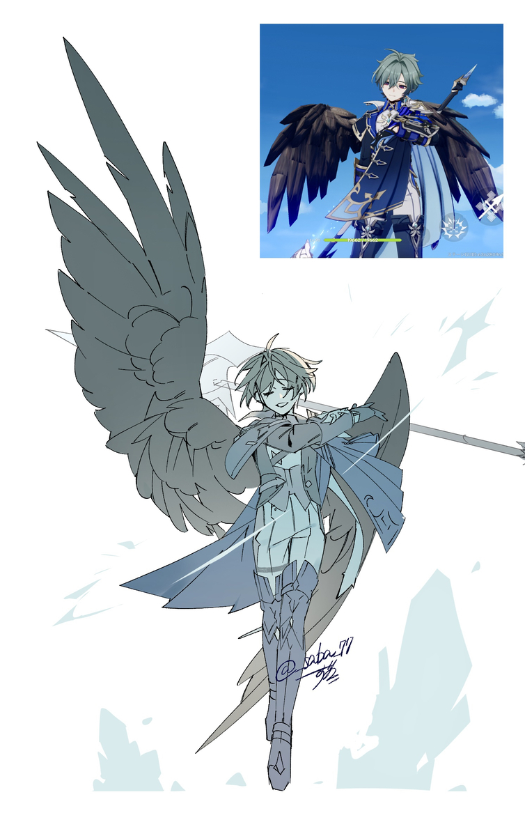This is a pixiv picture whose title is ローエンちょびっとまとめ.