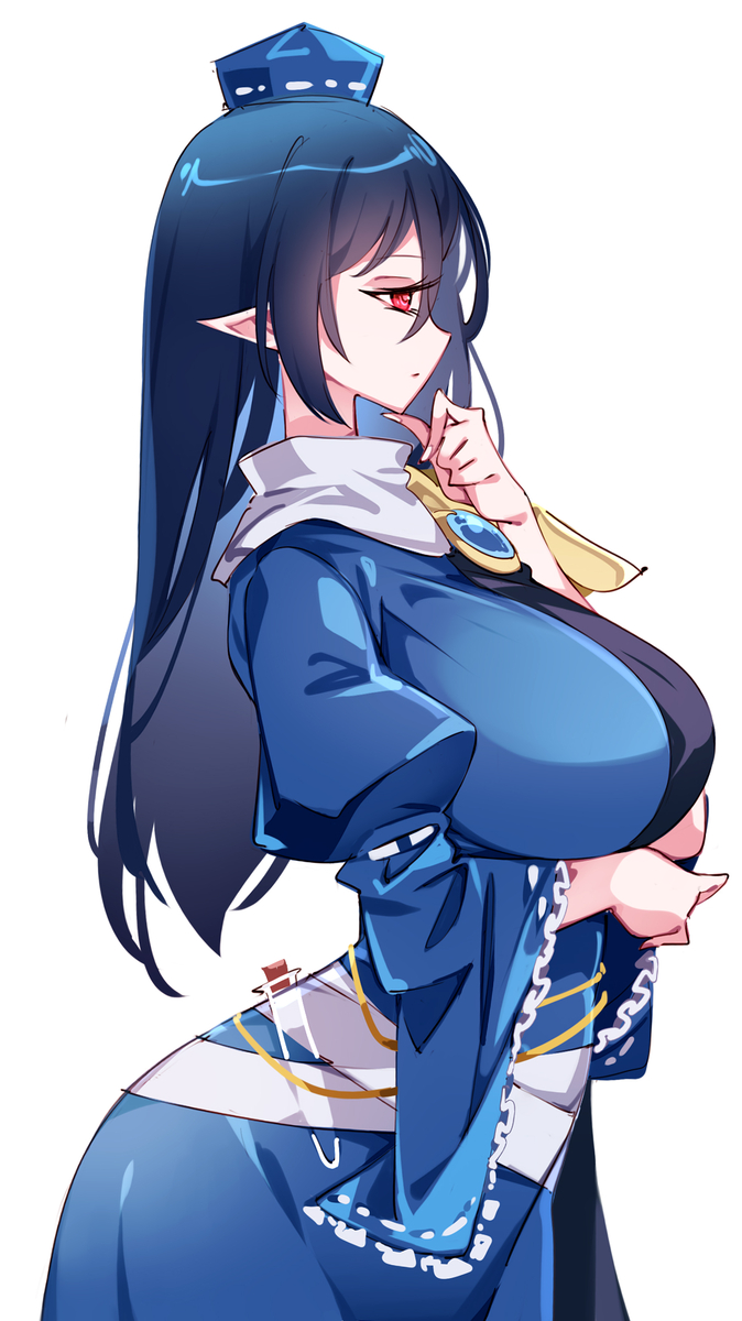 This is a pixiv picture whose title is 大天狗お姉さま.