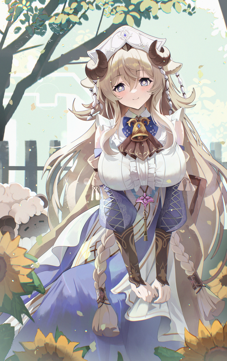 This is a pixiv picture whose title is 艾妮丝.