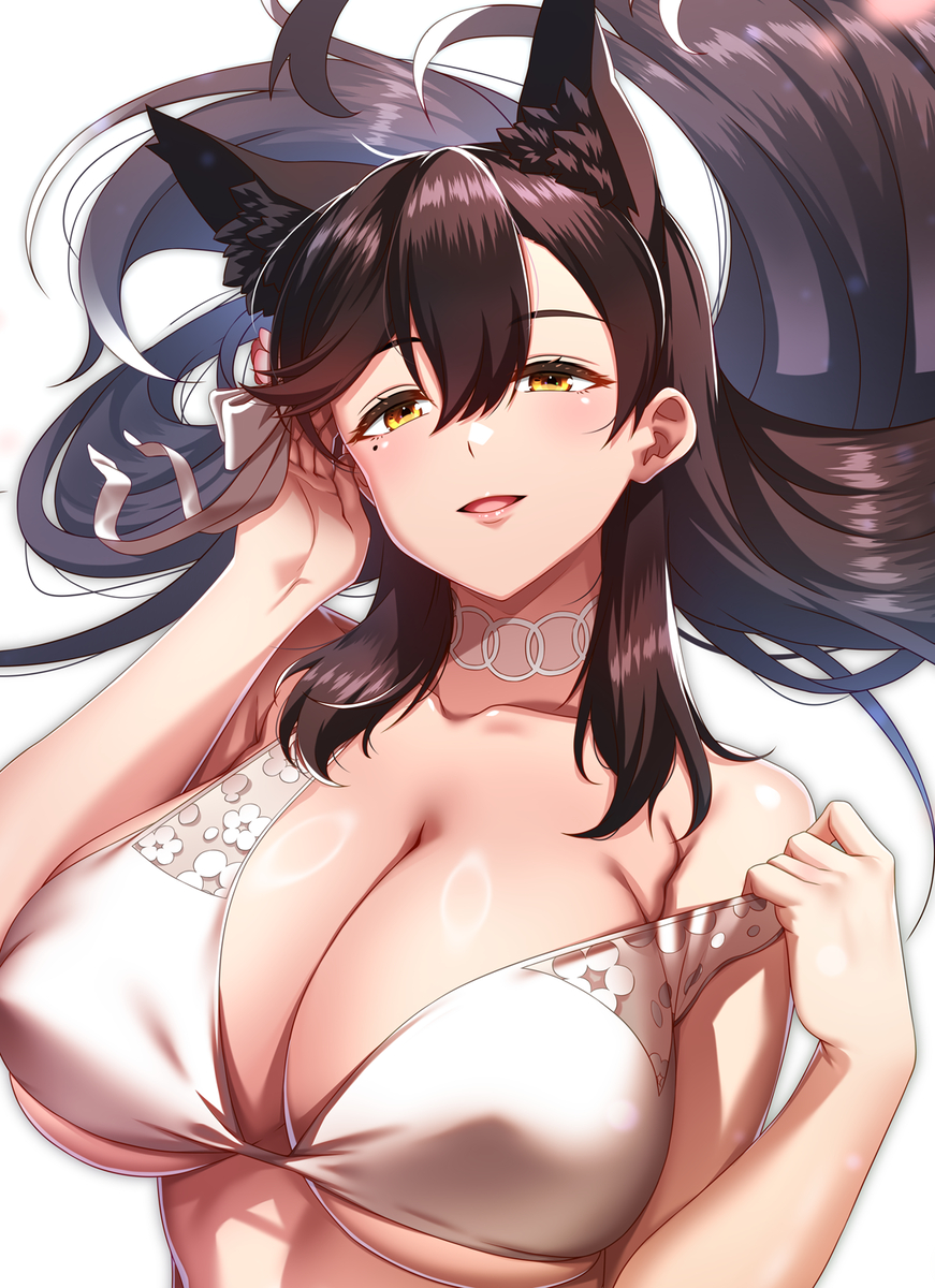 This is a pixiv picture whose title is アズールレーン　愛宕.