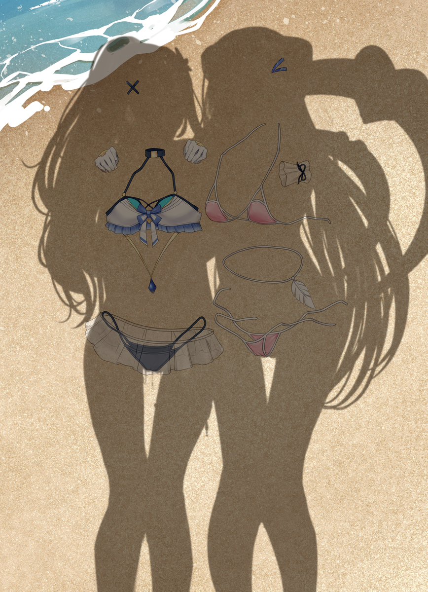 This is a pixiv picture whose title is 「シャルロットの誘いの写真」.