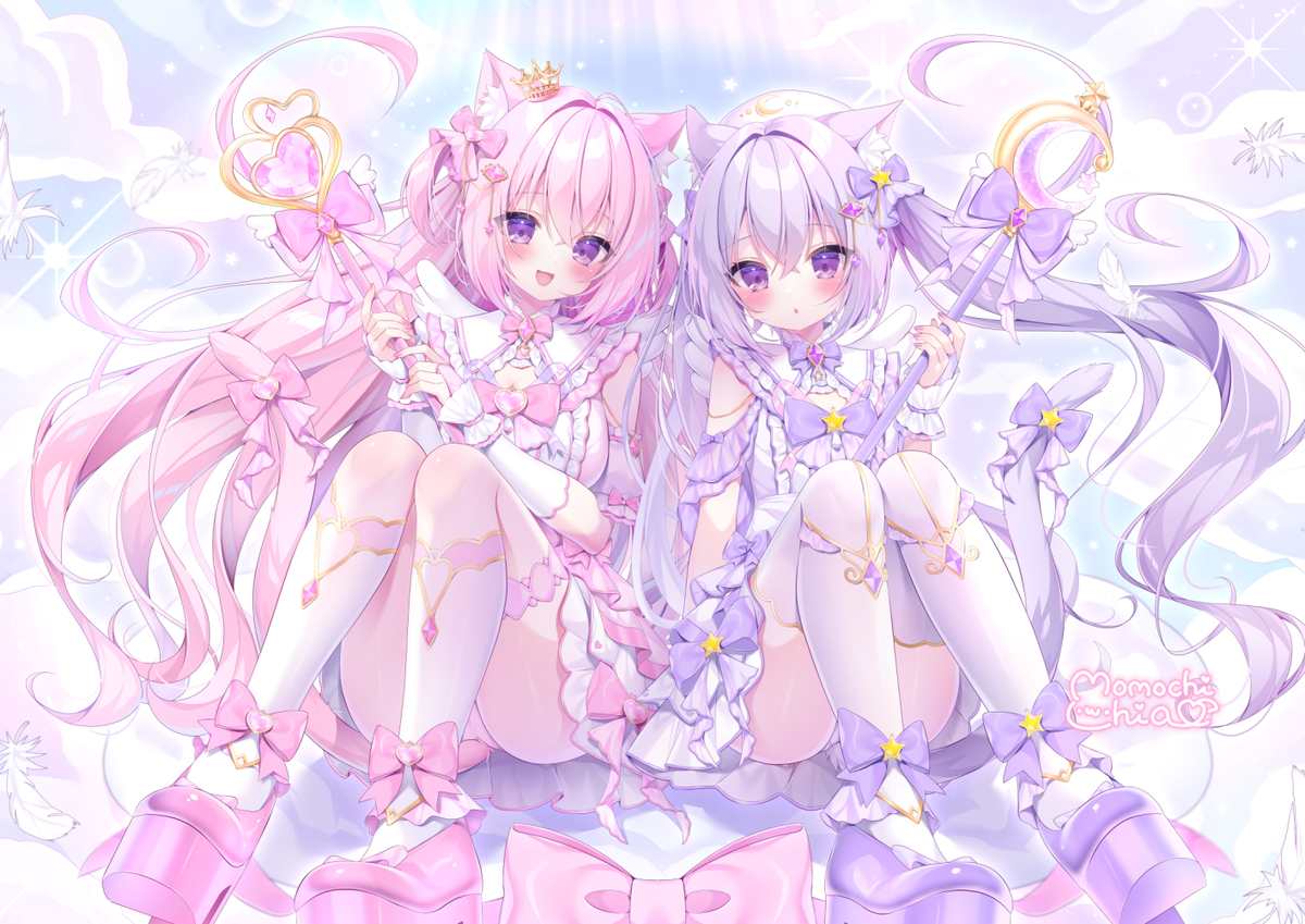 This is a pixiv picture whose title is 魔法少女°˖✧.