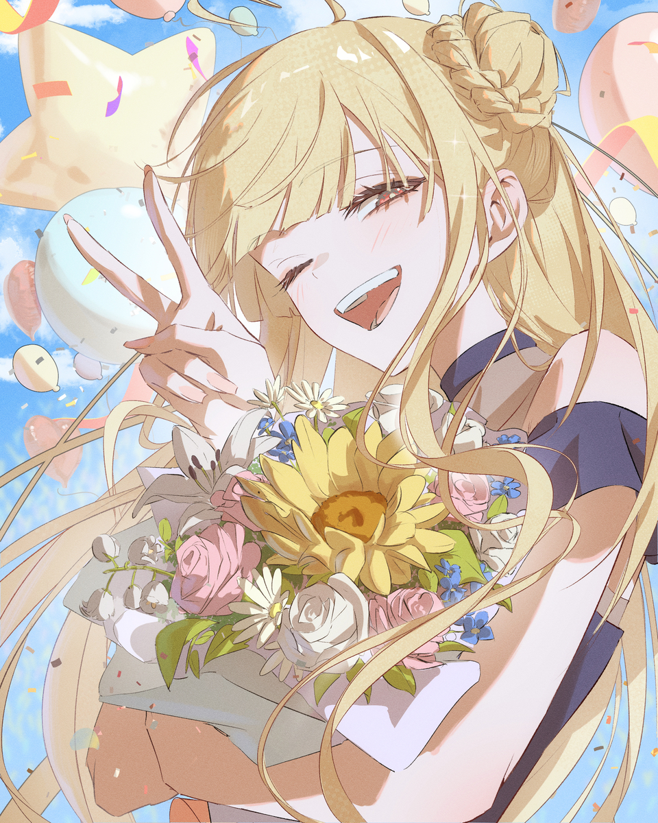 This is a pixiv picture whose title is Happy Birthday, Kaguya!.