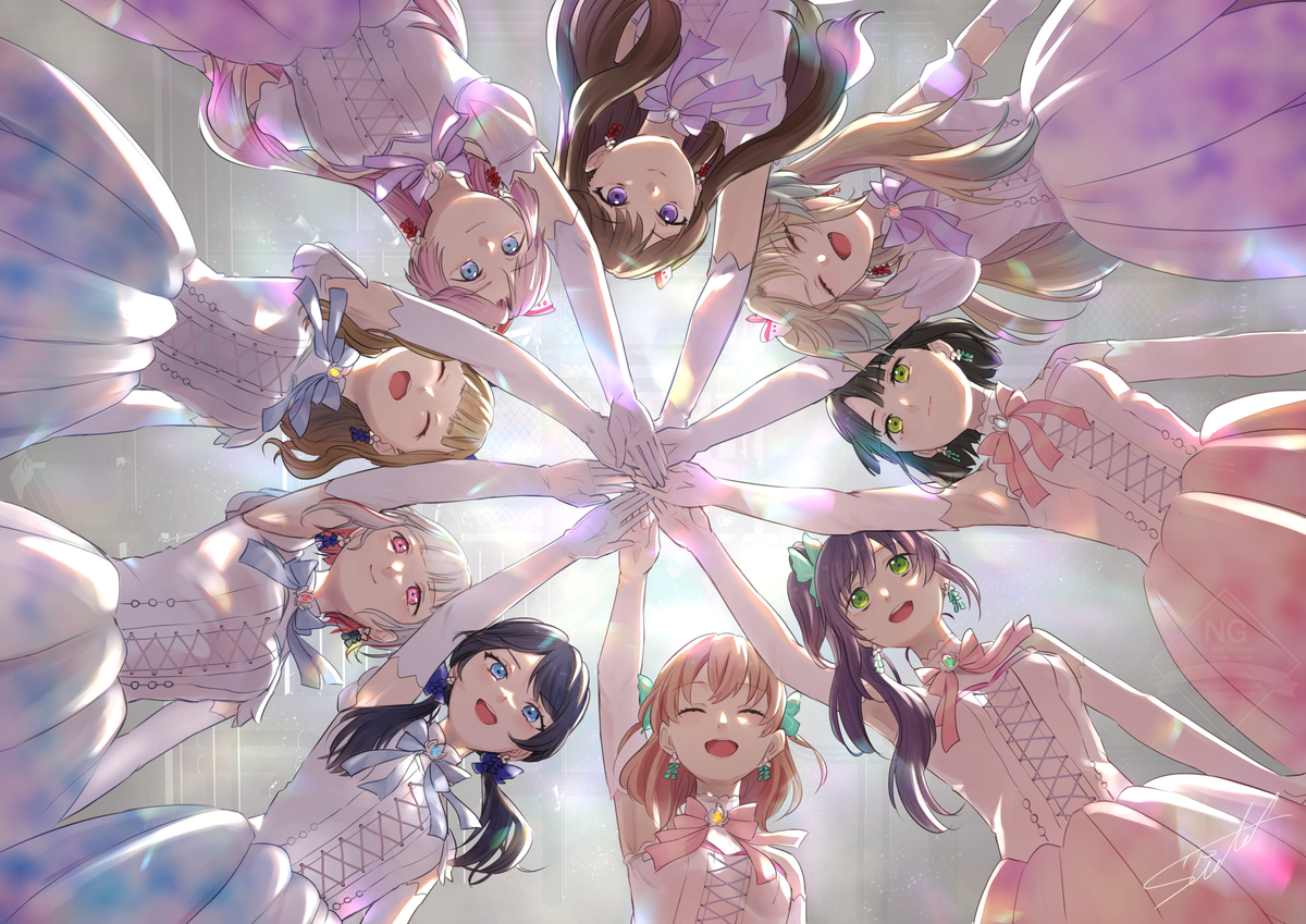 This is a pixiv picture whose title is 蓮ノ空お絵かきまとめ３.