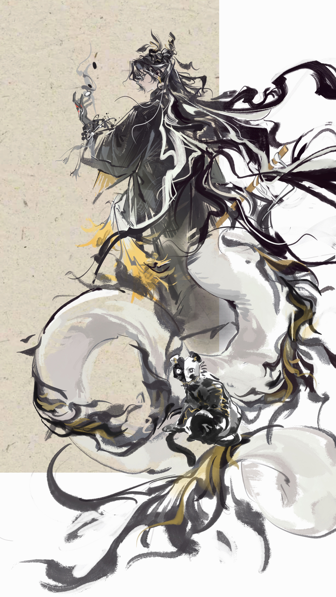 This is a pixiv picture whose title is 望.