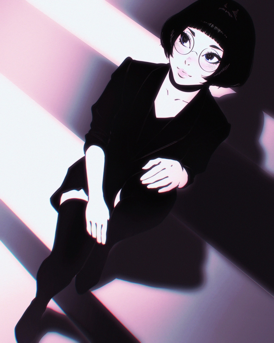 This is a pixiv picture whose title is still.