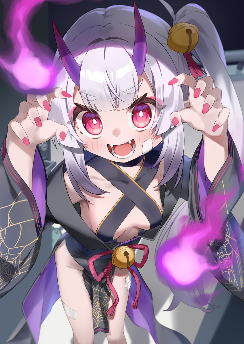 This is a pixiv picture whose title is 厄年ちゃんがあらわれた！.