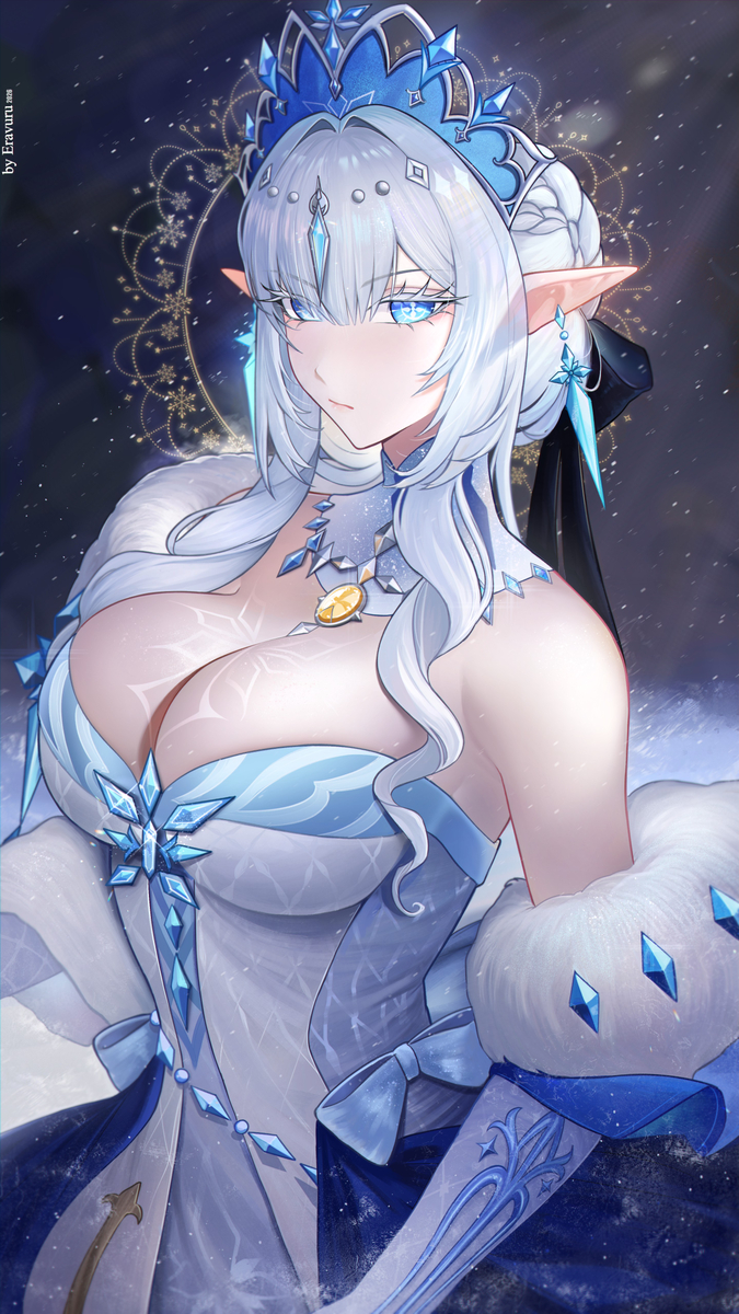 This is a pixiv picture whose title is アナスターシャ・フョードロヴナ・スネージナヤ Tsaritsa.