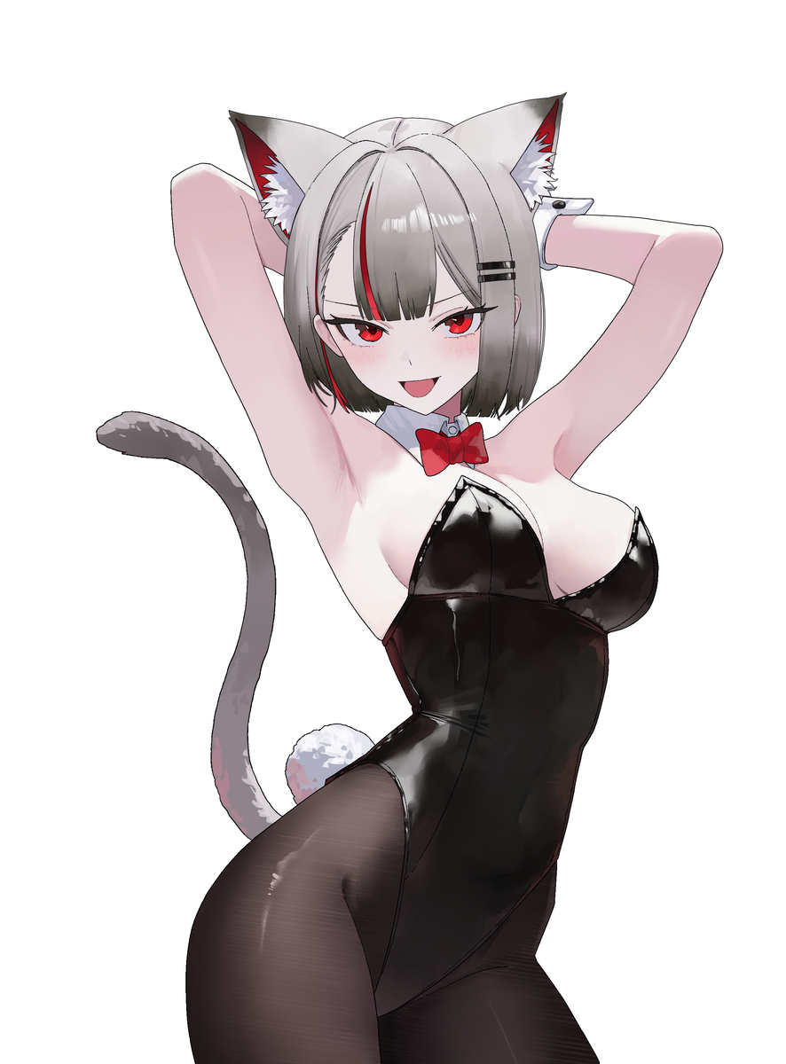 This is a pixiv picture whose title is 🐈🐈.