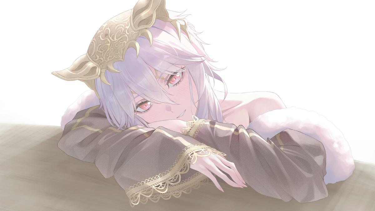 This is a pixiv picture whose title is 露.