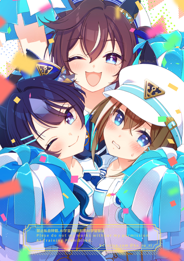 This is a pixiv picture whose title is チア姉妹.