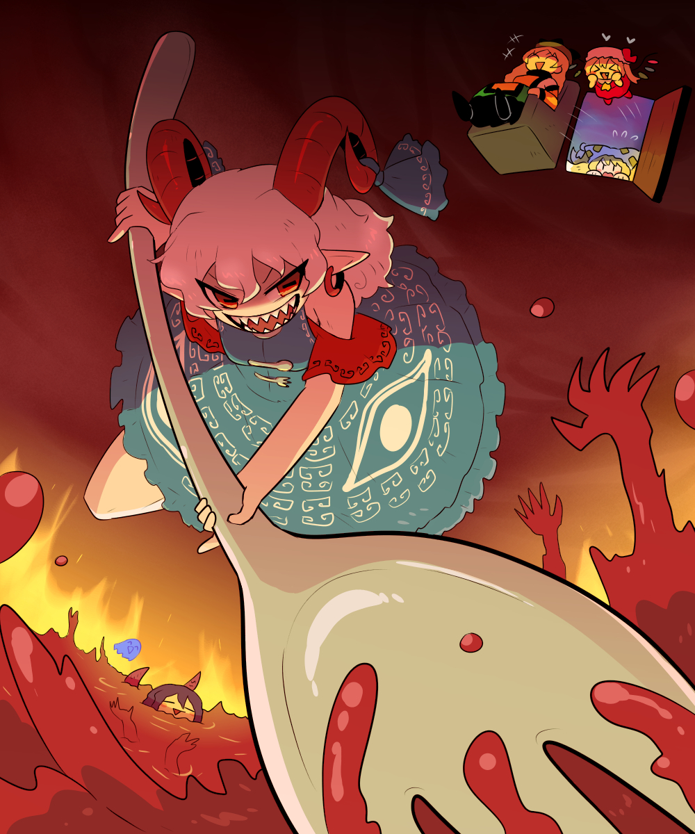 This is a pixiv picture whose title is どうめいちょ.